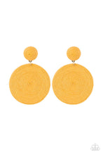 Circulate The Room Yellow Earrings - Jewelry  by Bretta