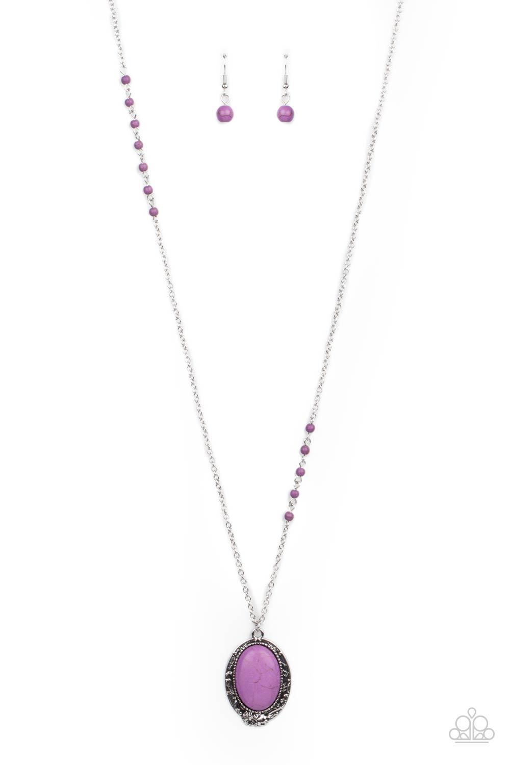 Plateau Paradise Purple Necklace - Jewelry by Bretta