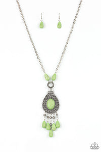 Cowgirl Couture Green Necklace - Jewelry by Bretta