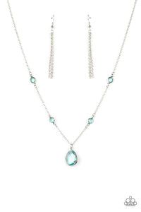 Romantic Rendezvous Blue Necklace - Jewelry b y Bretta