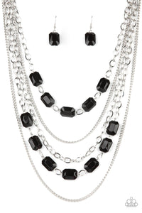 Standout Strands Black Necklace - Jewelry by Bretta