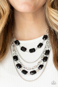 Standout Strands Black Necklace - Jewelry by Bretta