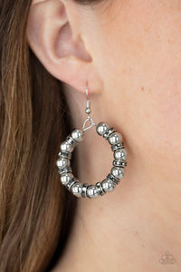 Cosmic Halo Silver Earrings - Jewelry by Bretta