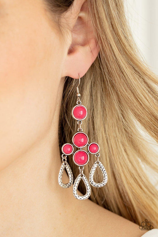 Mediterranean Magic Pink Earrings - Jewelry By Bretta