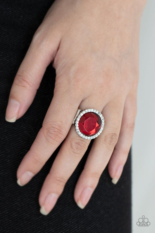 Crown Culture Red Ring - Jewelry by Bretta