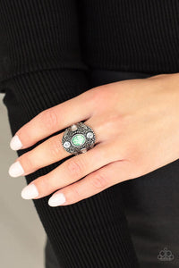 In The Limelight Green Ring - Jewelry by Bretta