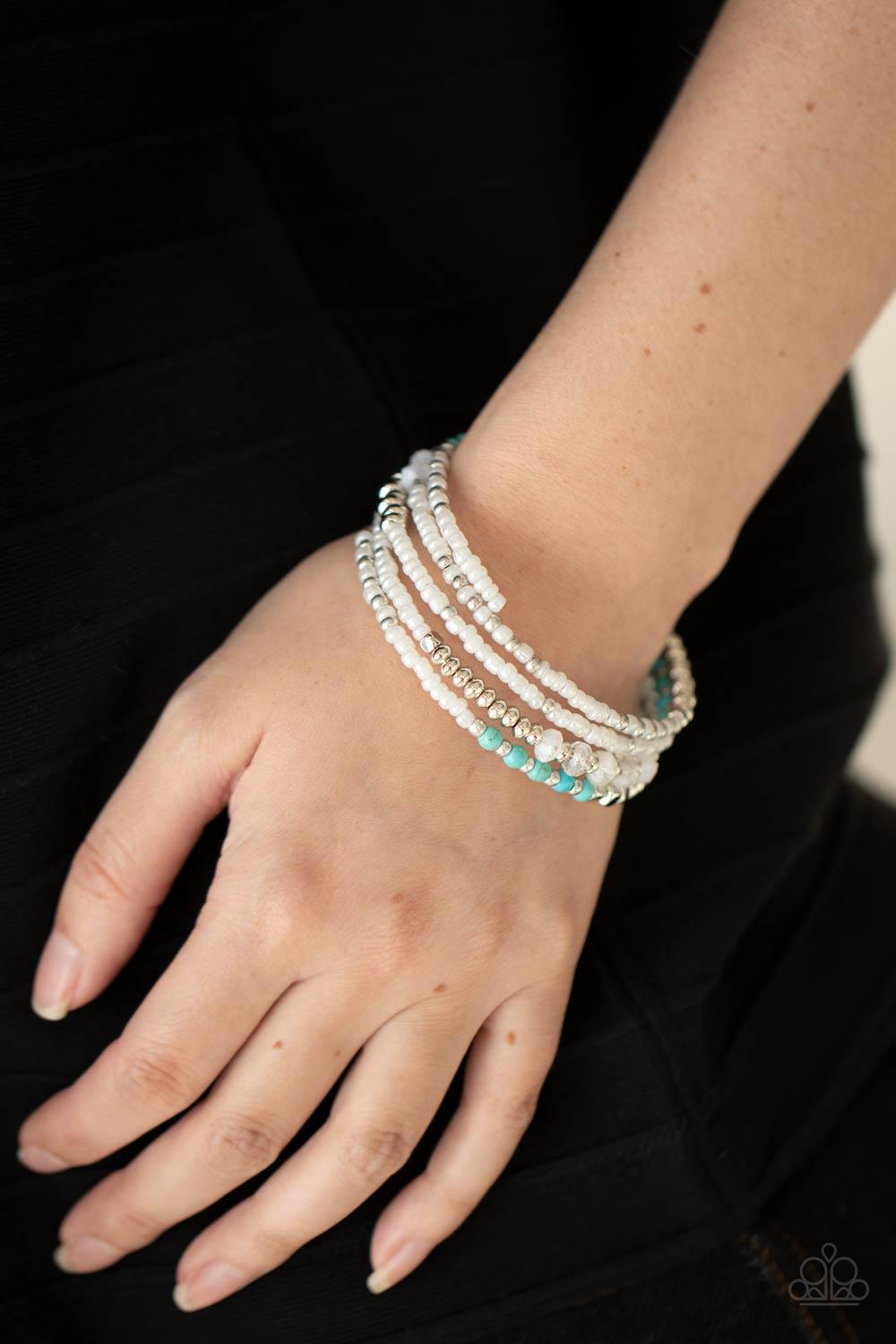 Molten Mogul Green Bracelet - Jewelry by Bretta