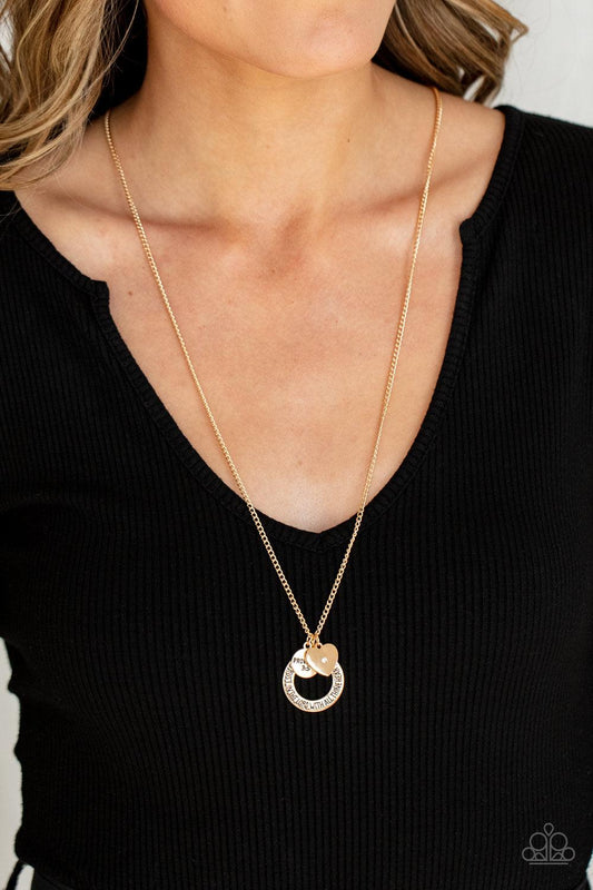 Full of Faith Gold Necklace - Jewelry by Bretta
