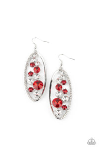 Rock Candy Bubbly Red Earrings - Jewelry by Bretta