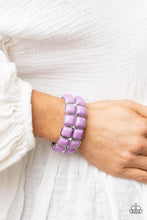 Double The DIVA-ttitude Purple Bracelet - Jewelry by Bretta