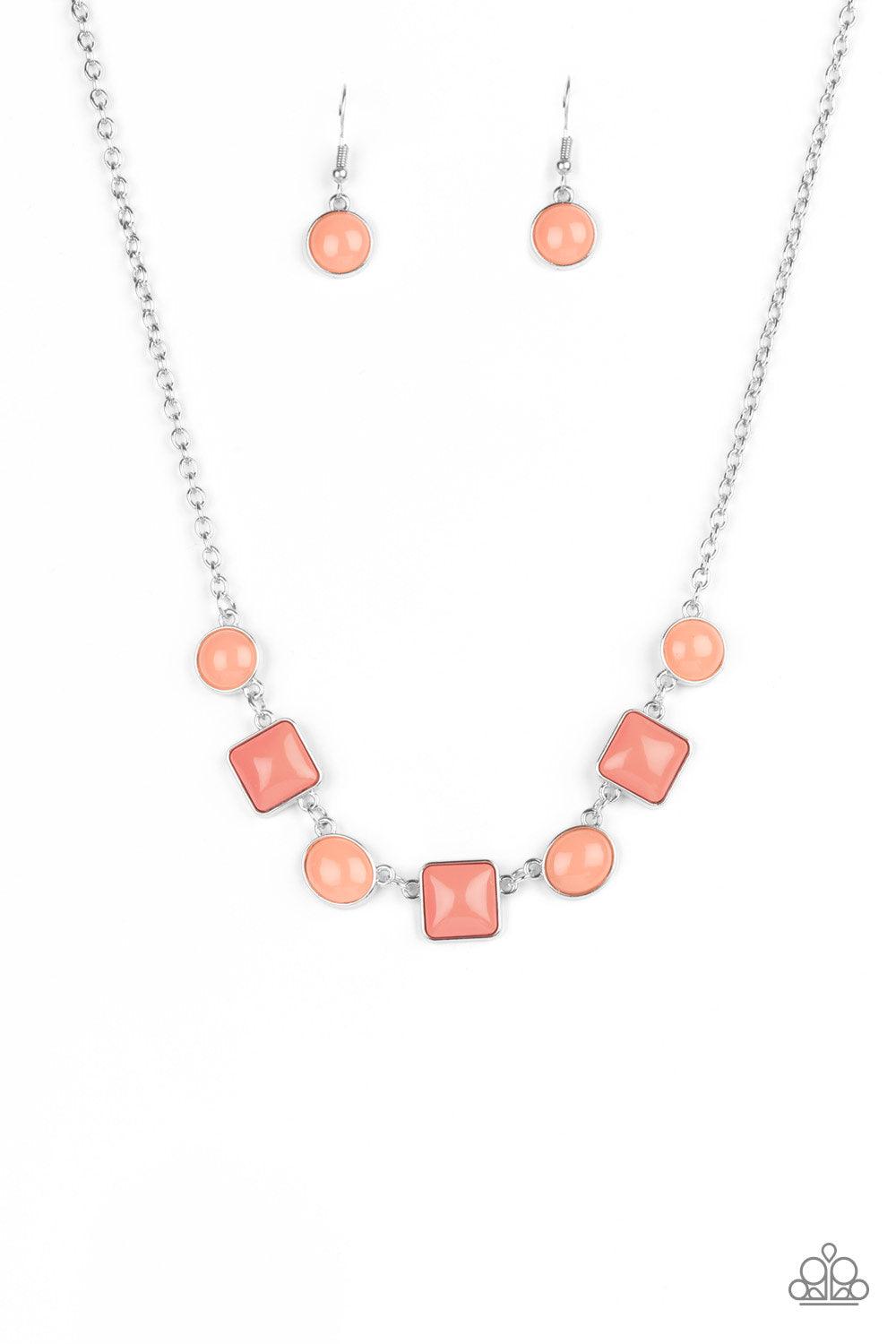 Trend Worthy Orange Necklace - Jewelry by Bretta