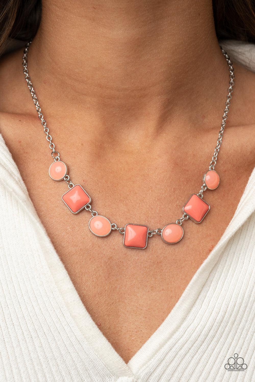 Trend Worthy Orange Necklace - Jewelry by Bretta