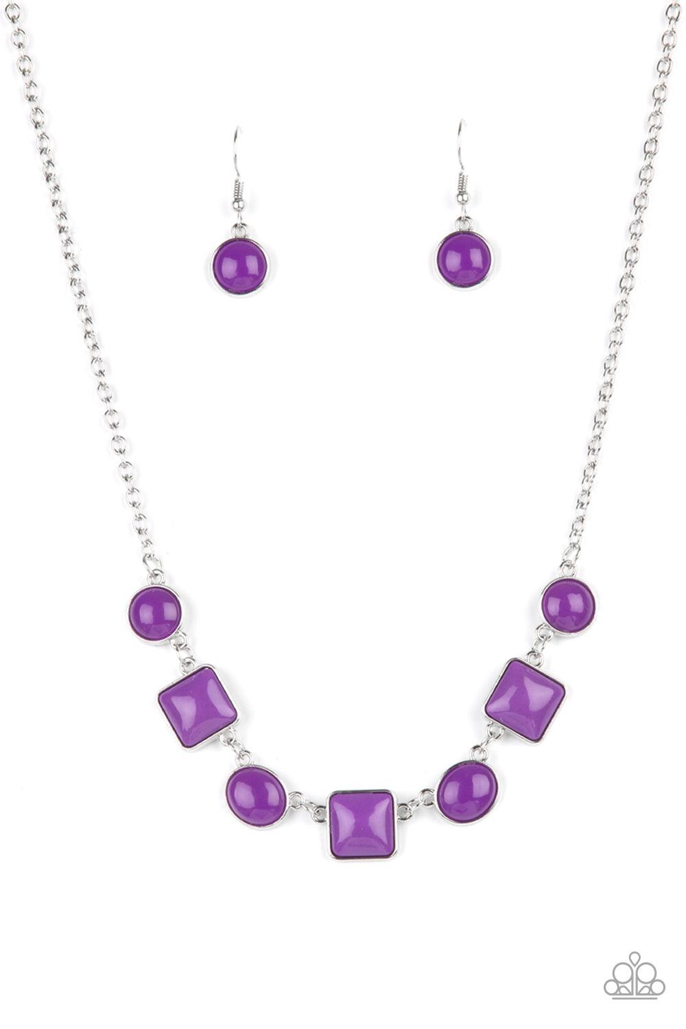 Trend Worthy Purple Necklace - Jewelry by Bretta