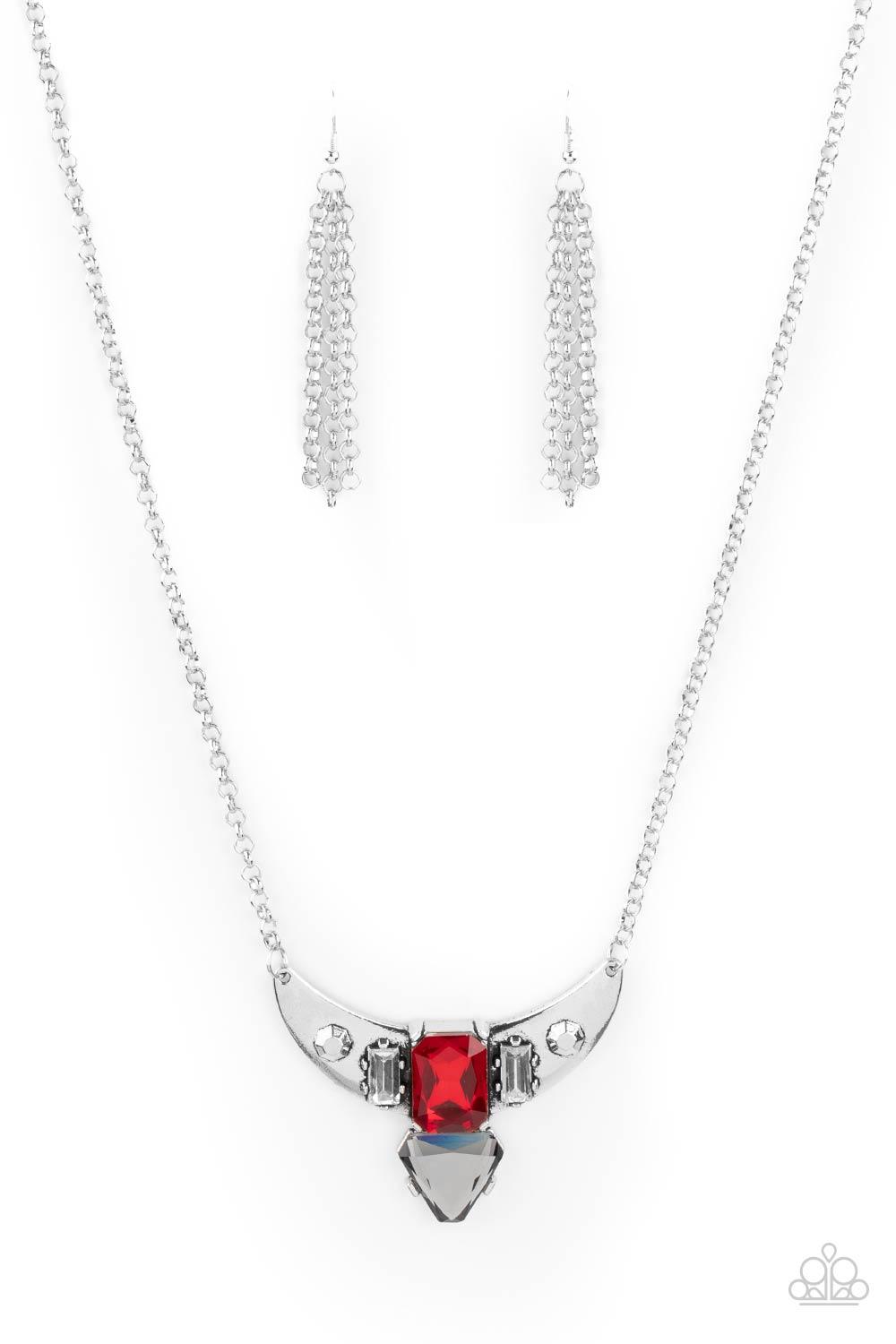 You the TALISMAN! Red Necklace - Jewelry by Bretta