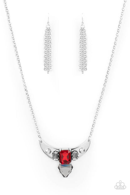 You the TALISMAN! Red Necklace - Jewelry by Bretta