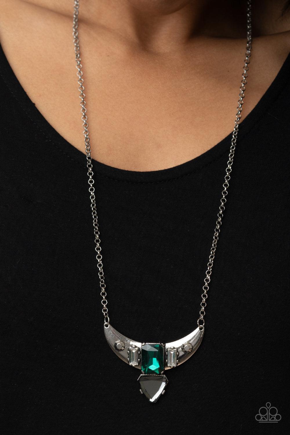 Molten Mogul Green Bracelet - Jewelry by Bretta