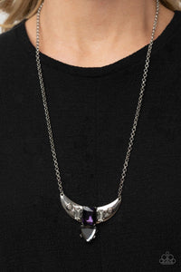 You the TALISMAN! Purple Necklace - Jewelry by Bretta