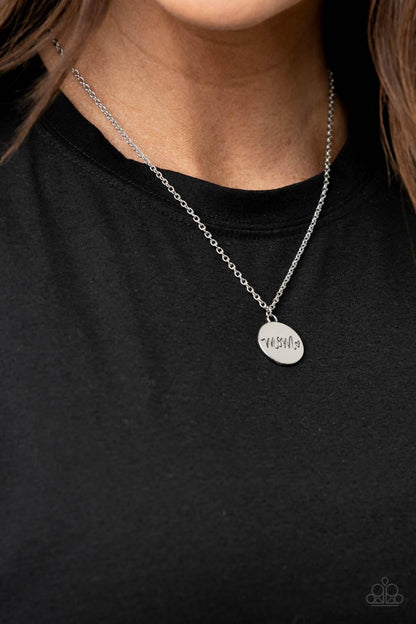 The Cool Mom Silver Necklace- Jewelry by Bretta