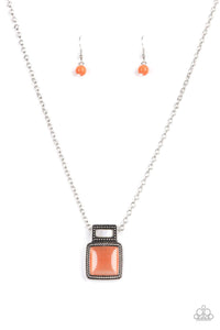 Ethereally Elemental Orange Necklace - Jewelry by Bretta - Jewelry by Bretta