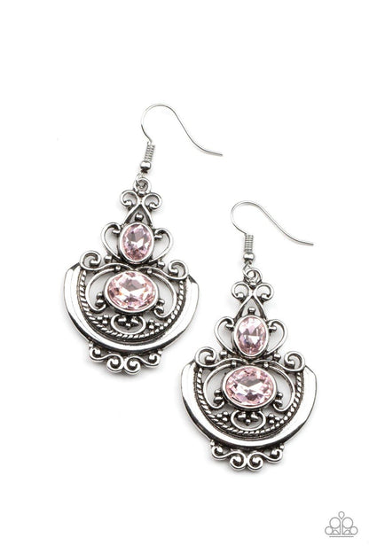 Unlimited Vacation Pink Earrings - Jewelry By Bretta