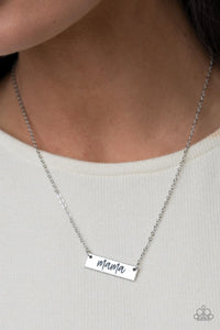 Blessed Mama Silver Necklace - Jewelry by Bretta
