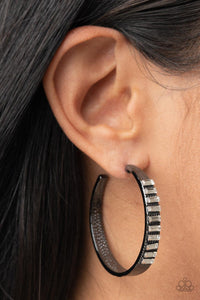 More To Love Black Earrings - Jewelry by Bretta