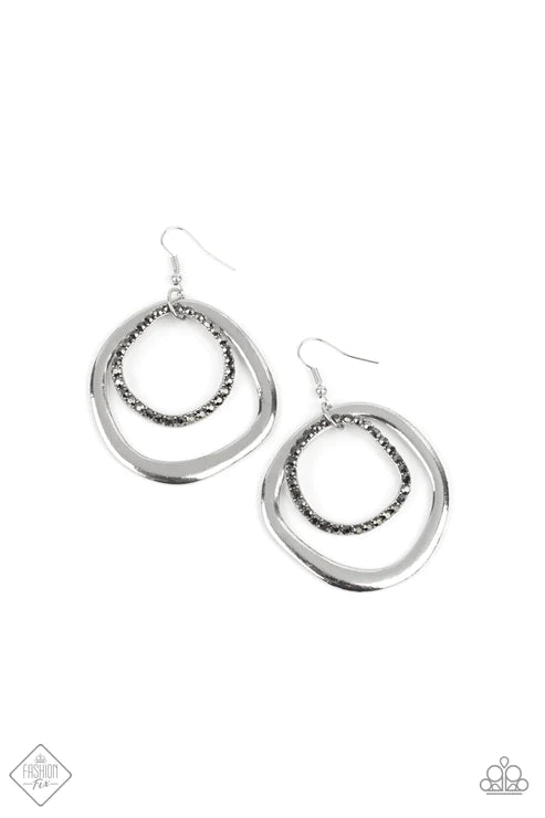 Spinning With Sass Silver Earrings - Jewelry by Bretta