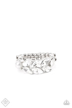 Majestically Musing White Ring - Jewelry by Bretta