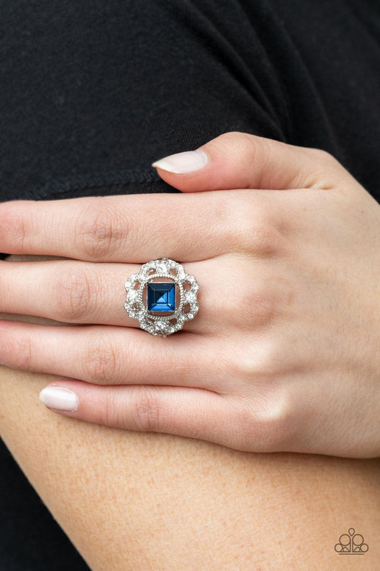Candid Charisma Blue Ring - Jewelry by Bretta
