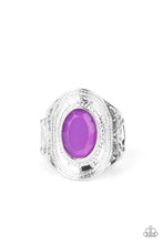 Calm And Classy Purple Ring - Jewelry by Bretta