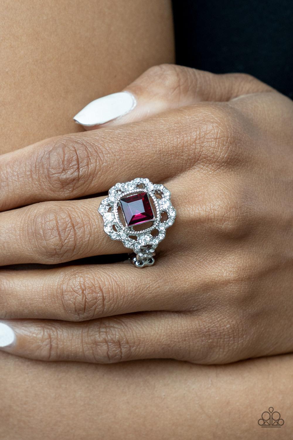 Candid Charisma Pink Ring - Jewelry by Bretta
