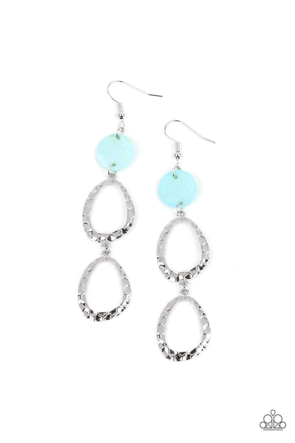 Surfside Shimmer Blue Earrings - Jewelry by Bretta