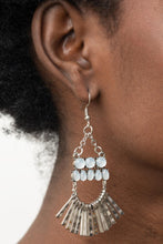 A FLARE For Fierceness White Earrings - Jewelry by Bretta