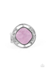 Encompassing Pearlescence Purple Ring - Jewelry by Bretta
