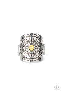 Radiating Whimsy Yellow Ring - Jewelry by Bretta