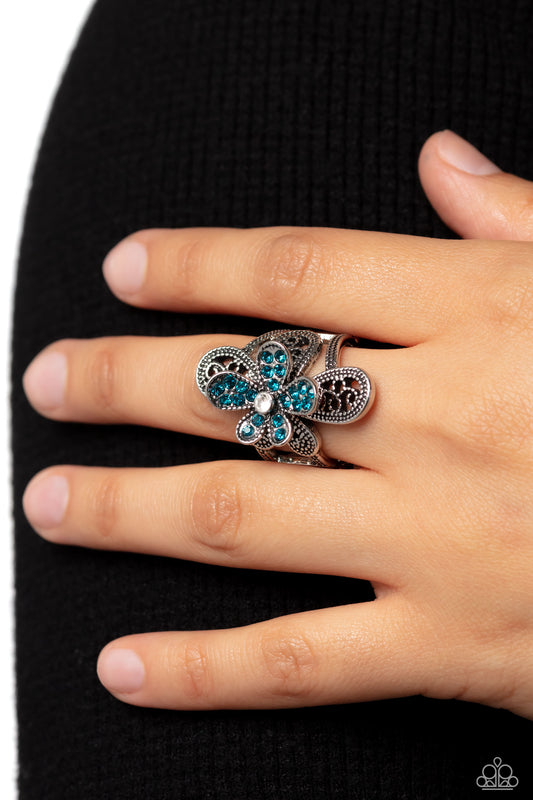 Garden Escapade Blue Ring - Jewelry by Bretta