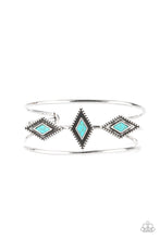 Desert Diamondback Blue Bracelet - Jewelry by Bretta