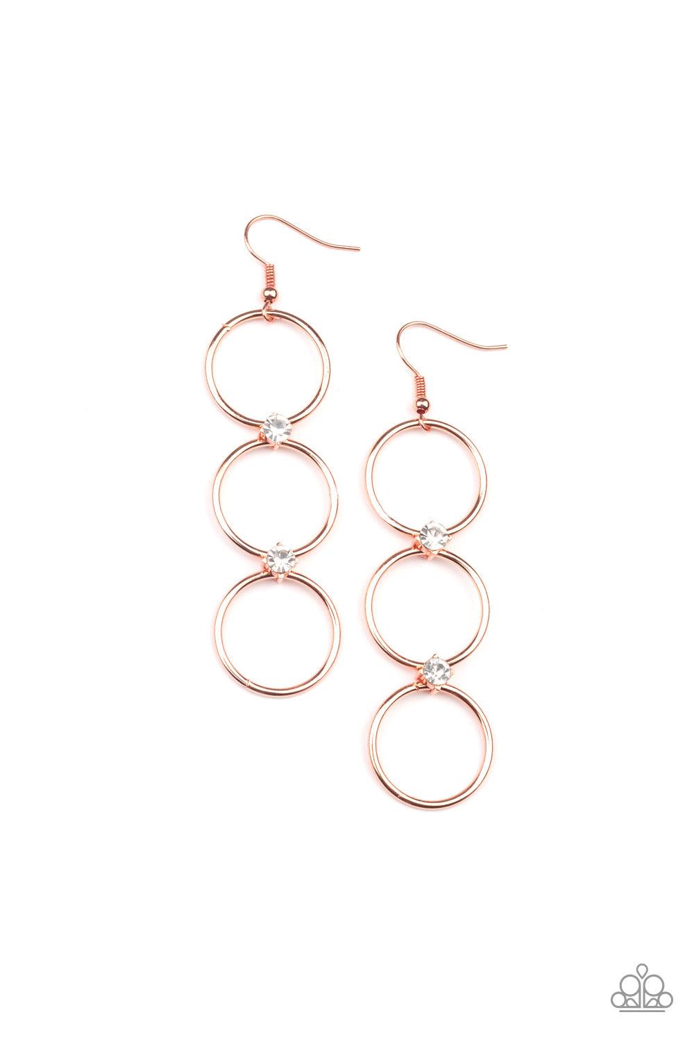 Refined Society - Copper Earrings - Jewelry By Bretta