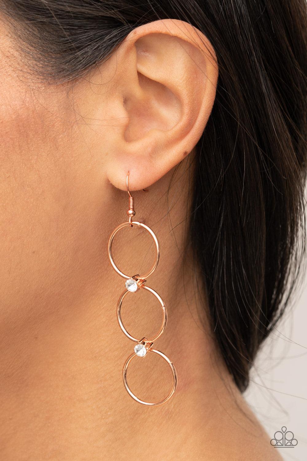 Refined Society - Copper Earrings - Jewelry By Bretta