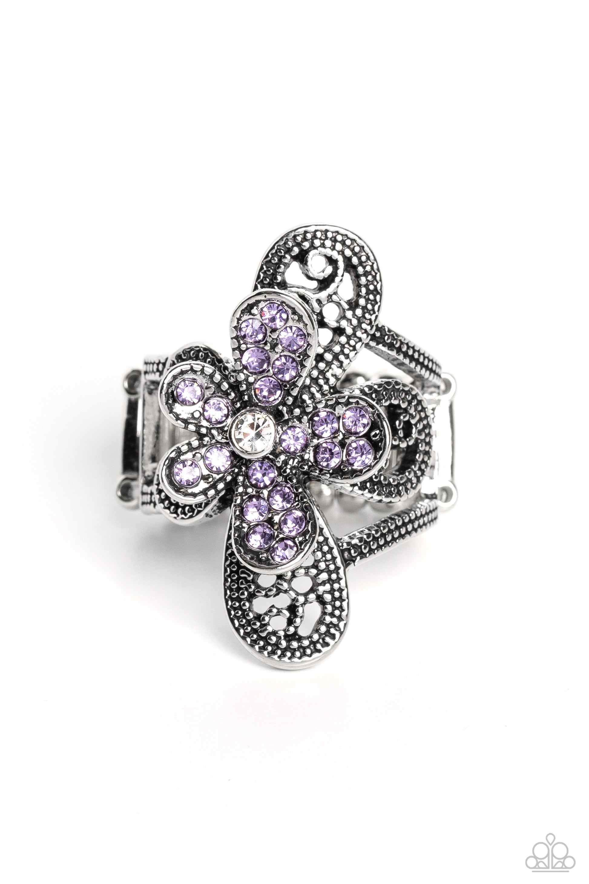 Garden Escapade Purple Ring - Jewelry by Bretta