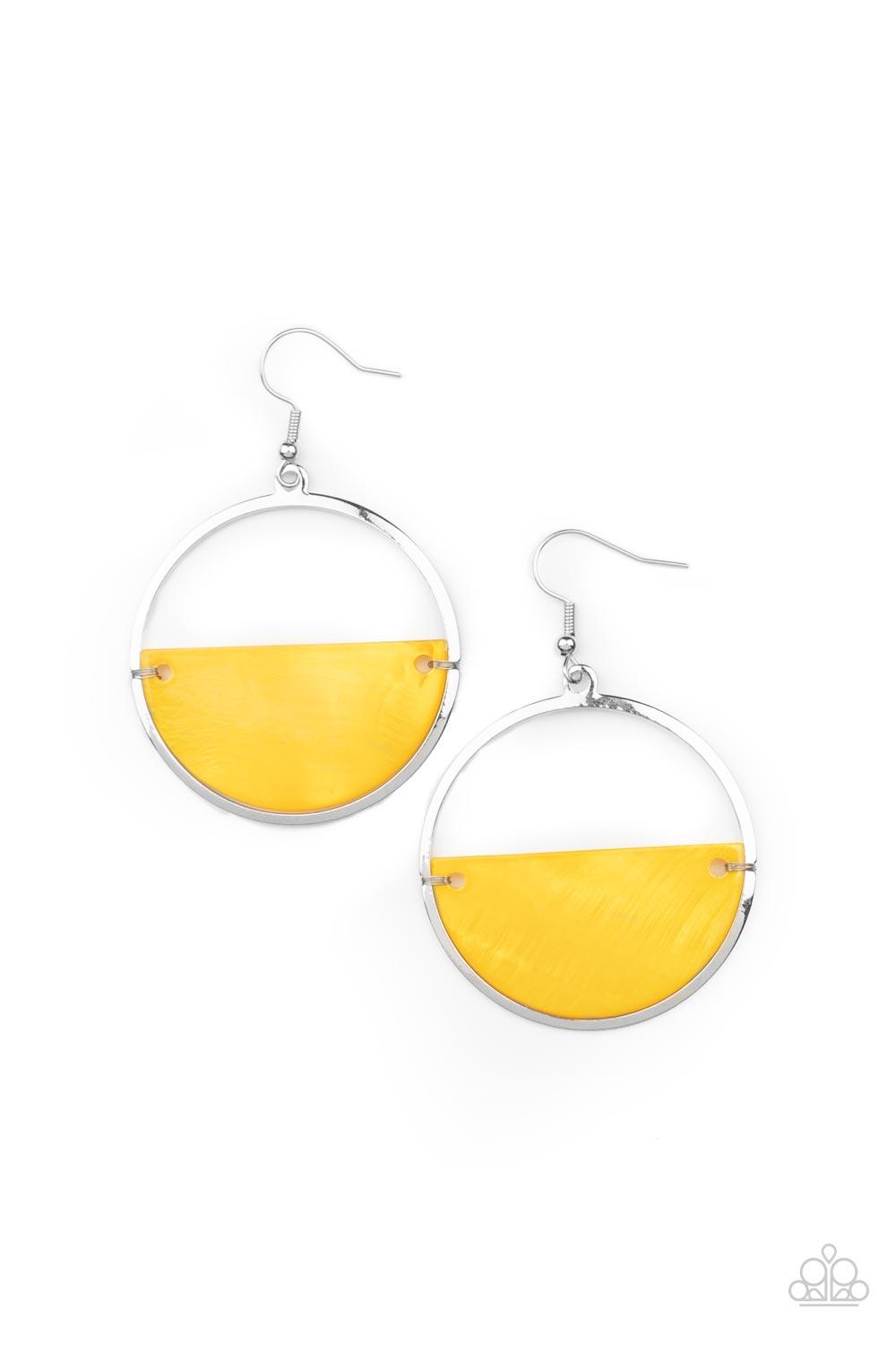 Seashore Vibes Yellow Earrings - Jewelry by Bretta