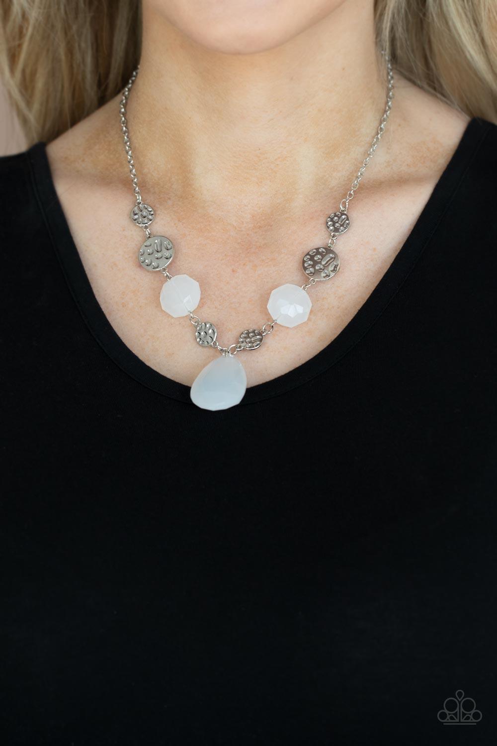 DEW What You Wanna DEW White Necklace - Jewelry by Bretta