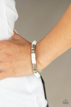 Stacked In Your Favor White Bracelet - Jewelry by Bretta