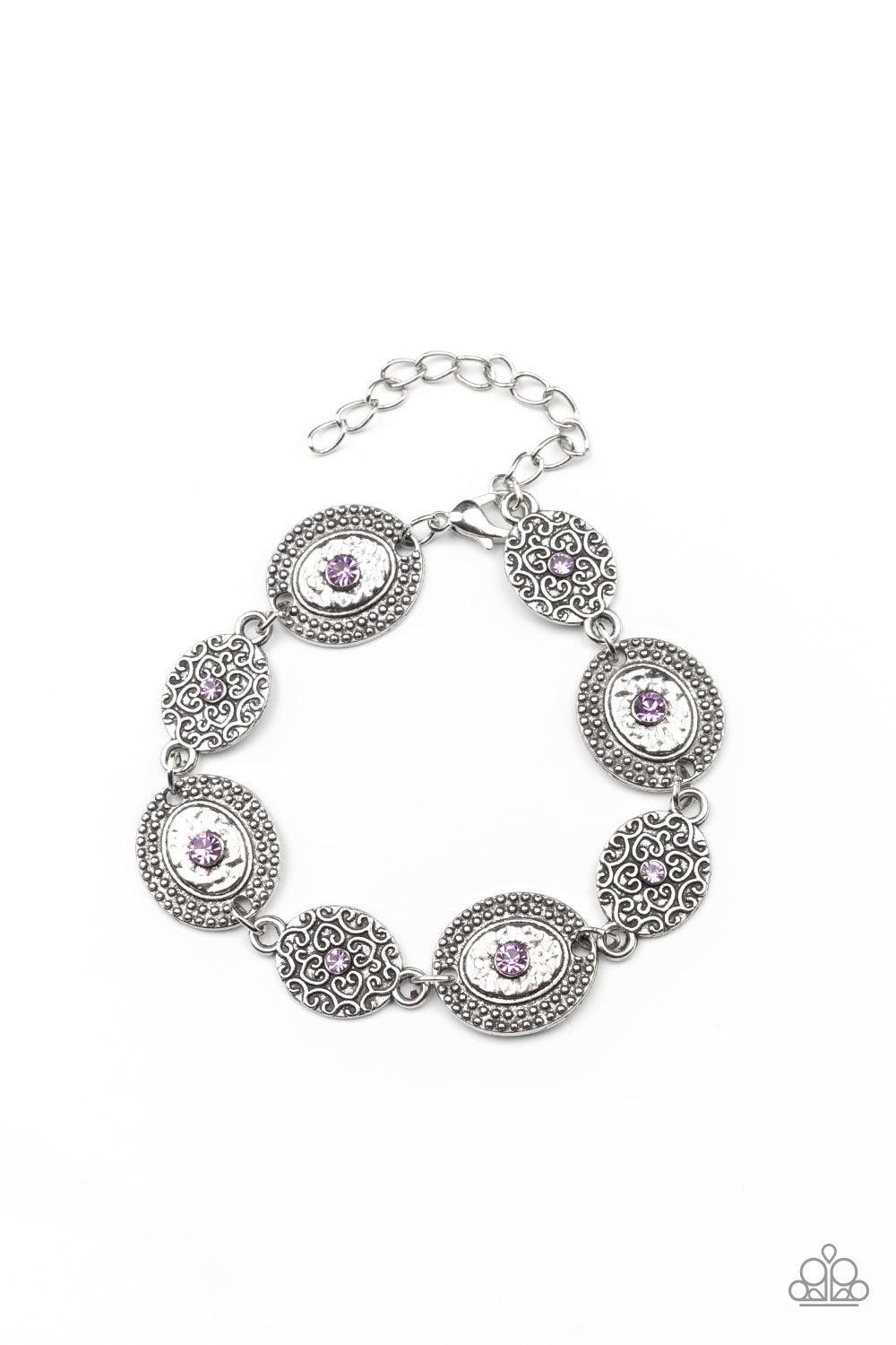 Secret Garden Glamour Purple Bracelet Jewelry by Bretta