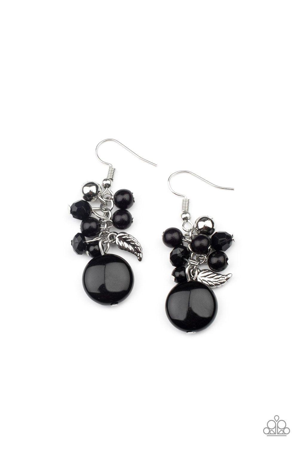 Whimsically Musical - Black Earrings - Jewelry By Bretta