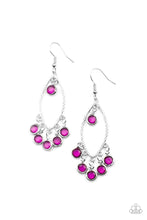 Glassy Grotto Purple Earrings - Jewelry by Bretta