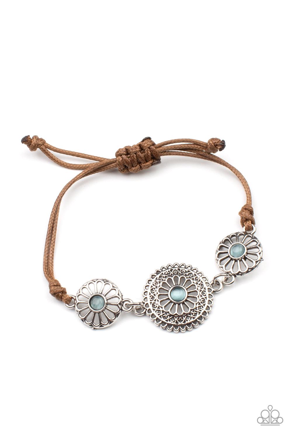 Bohemian Botany Blue Bracelet - Jewelry by Bretta