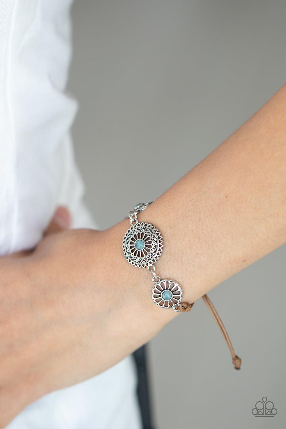 Bohemian Botany Blue Bracelet - Jewelry by Bretta