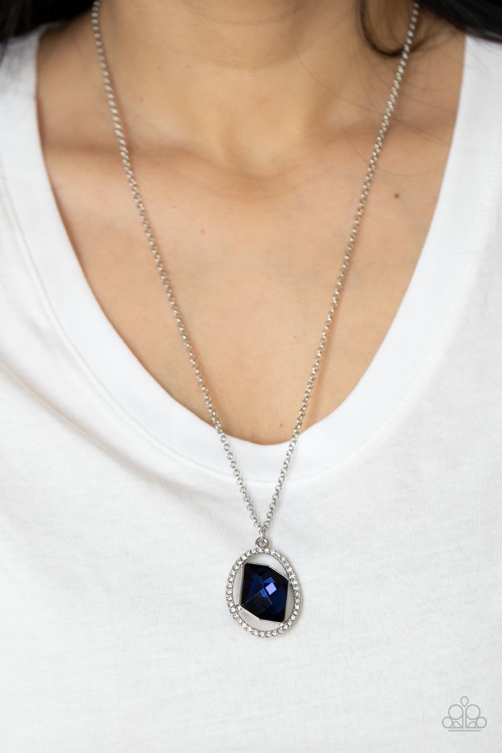 Undiluted Dazzle Blue Necklace - Jewelry by Bretta