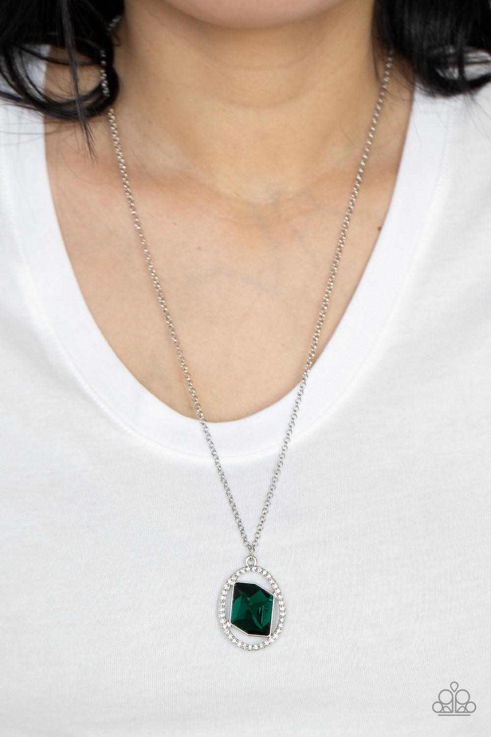 Undiluted Dazzle Green Necklace - Jewelry by Bretta